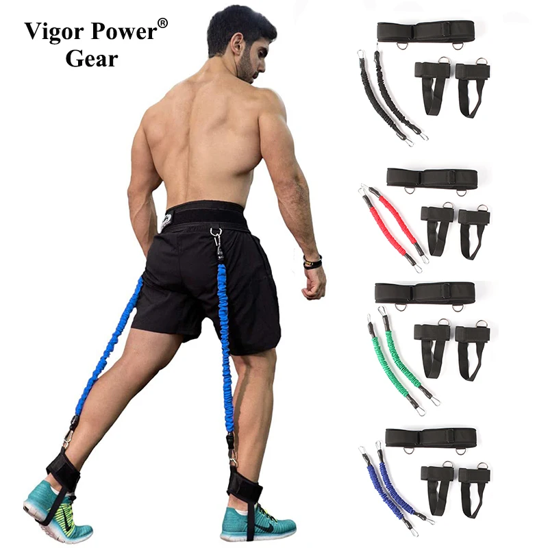 

MMA Resistance Band Fitness Foot Bounce Vertical Jump Trainer - Boxing Resistance Band 2025
