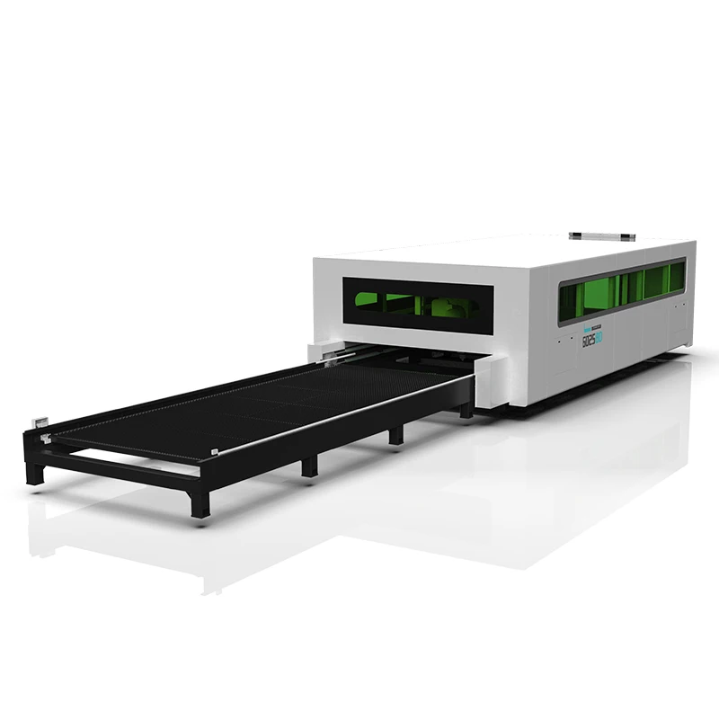 3mm Aluminum Sheet Fiber enclosed type Laser Cutting Machine With Full Cover 3kw for metal price