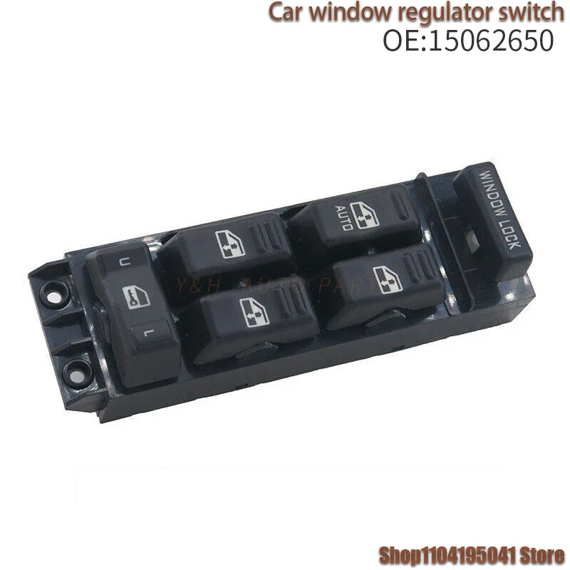 15062650 2002년형 캐딜락 에스컬레이드 전면 운전석용 전동 윈도우 마스터 스위치 2001-02년형 쉐보레 타호용