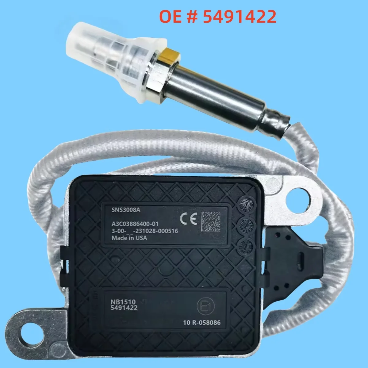 

High quality Brand New 5491422 Nitrogen Oxygen Sensor NOX Sensors For CUMMINS