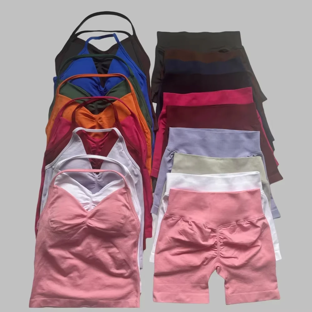 1-2 Pieces Gym Set Women Backl - đánh giá và giá Herbal Yoga