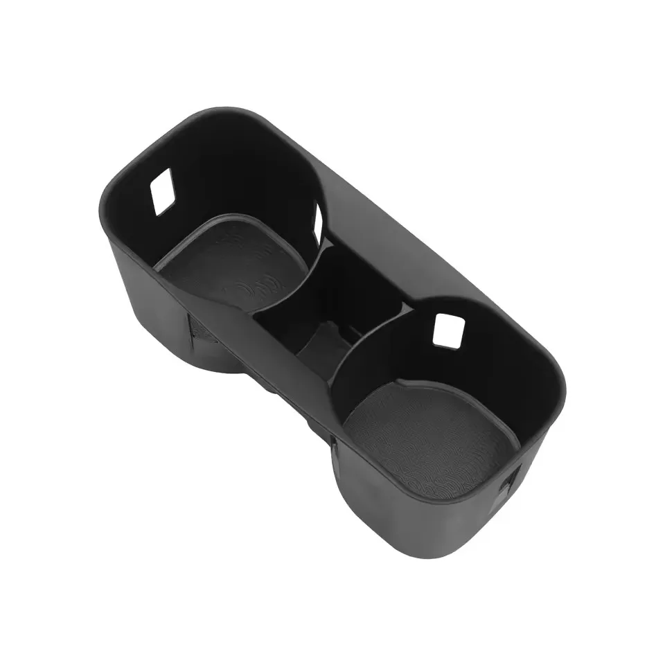 

for Chery Tiggo 7/Tiggo 8 2024-2025 Central Control Water Cup Holder Drinks Storage Box Organizer Car Interior Accessories Black
