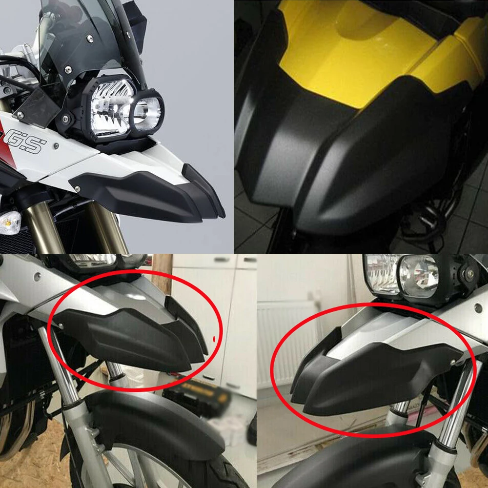 For BMW F800GS F 800 GS F650GS Motorcycle Front Fender Beak Fairing Cowl Extension Wheel Extender Cover 2008 2009 2010 2011 2012