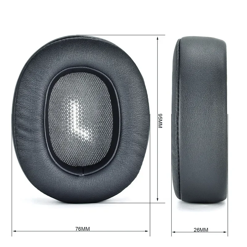 YAYINCC Ersatz-Ohrpolster für JBL Everest 710 BT Kopfhörer, Ohrpolster aus weichem Leder mit Memory-Schaum, Ohrmuscheln 12.03 – Detail 3