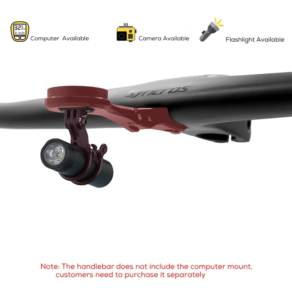 SYNCROS FRASER IC SL XC 50/60 mm für Sparks-Rahmen -9 ° -10 °   -12 °   -14 °   Integrierter Cockpit-MTB-Lenker aus Vollcarbon mit Halterung