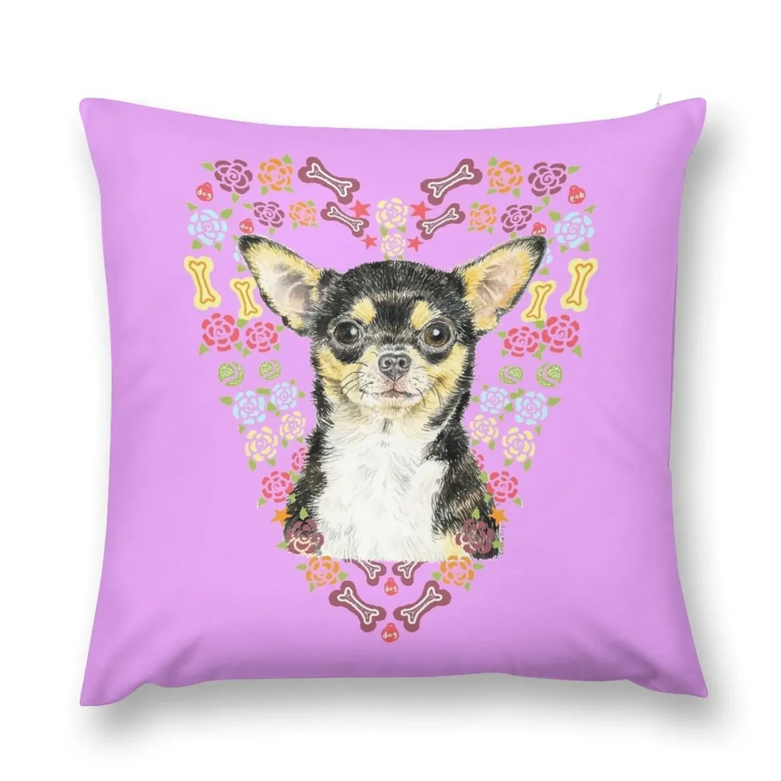 Chihuahua - ever popular! Throw Pillow Ornamental Pillow Sofa Cushion christmas decorations 2025 pillow