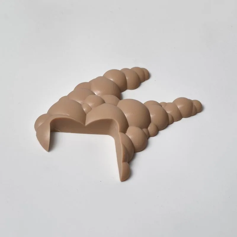 Modelo estático de humo a la deriva simulado, impresión 3D, escenarios de pista de carreras, adorno en miniatura, accesorio DIY para coche RC, 1 Uds.