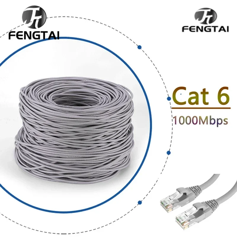 

FT Ethernet Cable RJ45 CAT6 1000Mbps UTP LAN Cable For Gigabit Ethernet Cable Cat 6 Network Cables For Modem Router Patch Cord