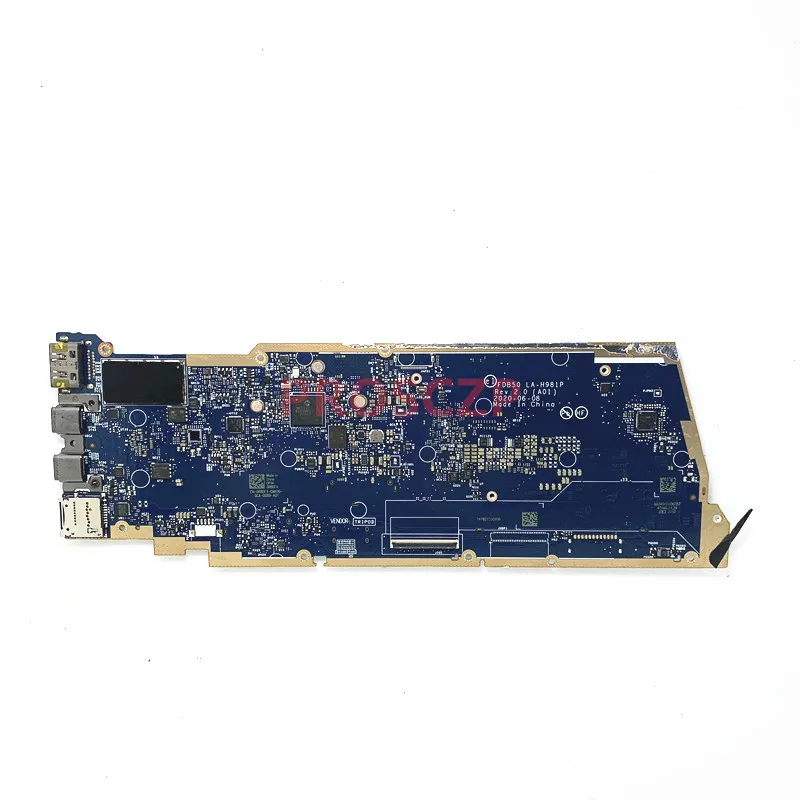 CN-0R8DFX 0R8DFX R8DFX Mainboard For DELL 9510 Laptop Motherboard FDB50 LA-H981P With SRGKX I5-10310U CPU 100% Fully Tested Good