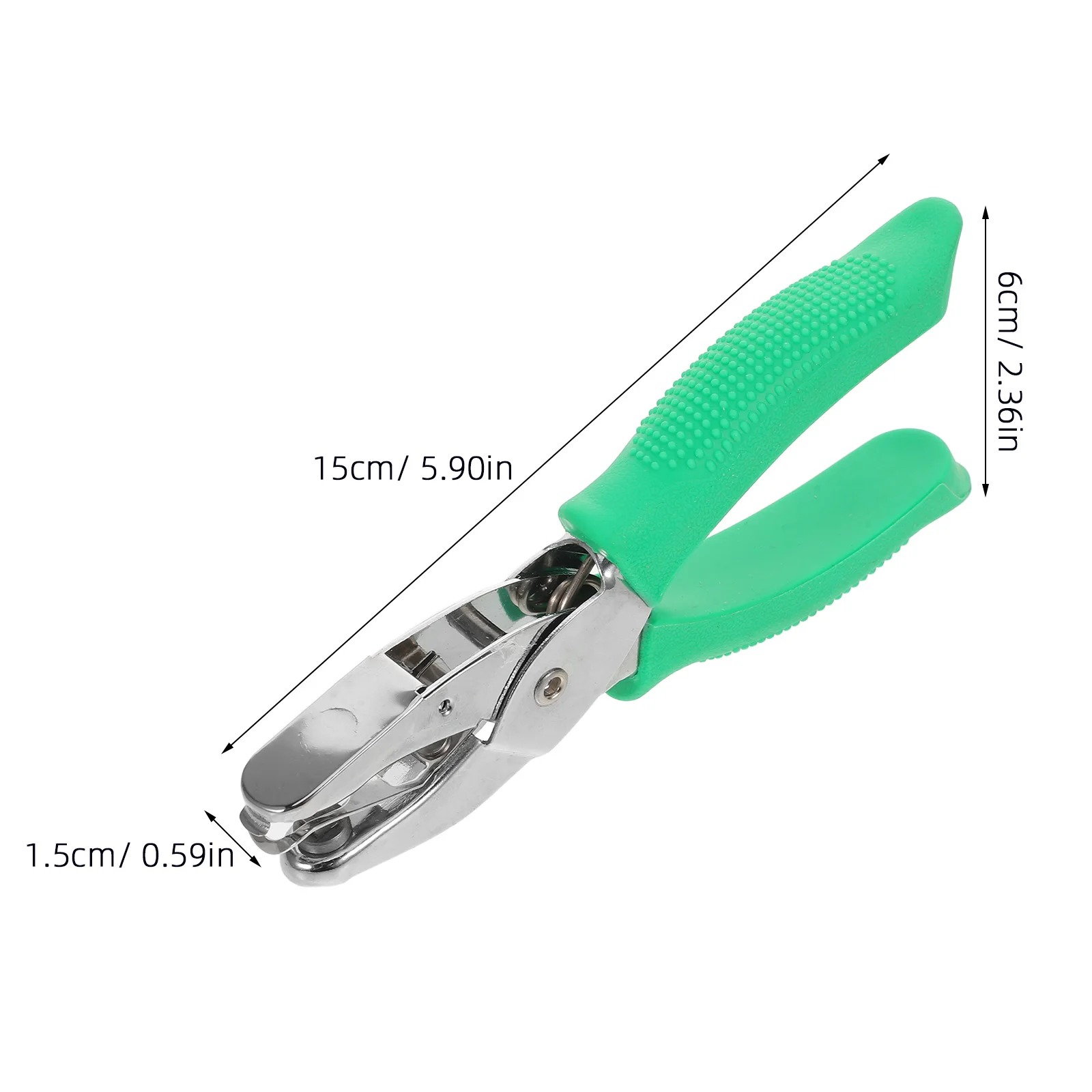 Platz Puncher Tragbare Lose-Blatt Bindung Diy Handwerk Papier Notebook Scrapbooking Werkzeug Einzigen Loch Für Planer Organisieren