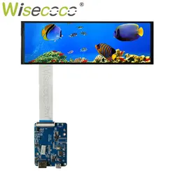 Wisecoco 7.9 Inch Stretched Bar LCD Display 400*1280 Wide Screen Raspberry Pi 4 Aida 64 PC Secondary LCD Display