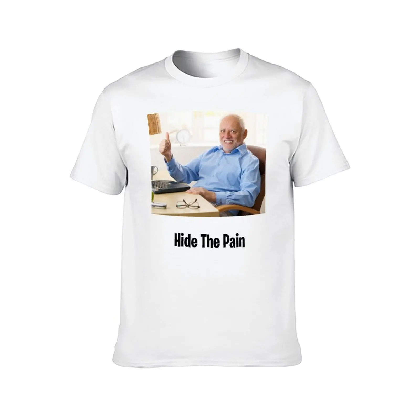 لإخفاء قميص تي جرافيك تي مان جي مان تي شيرت الألم قميص هارولد تي شيرت مصمم رجل رجل #2