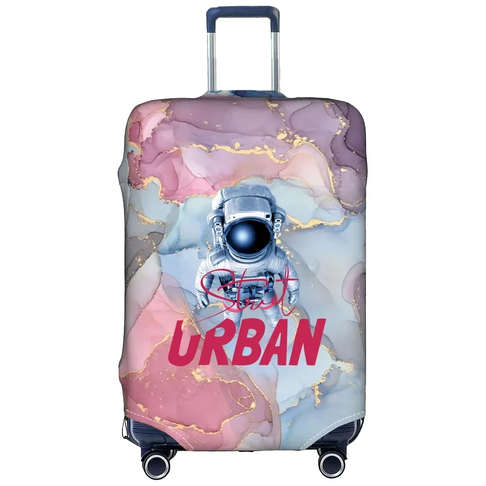 Luggage Cover Stretch Fabric Suitcase Protector Print Astronaut Series Baggage Dust Case Covers for18-32 Inch Suitcase Case