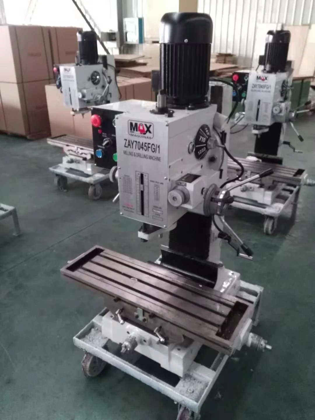 ZAY7032FG/1 Pillar Tapping Bench Mill Drill Press Deep Hole Vertical Drilling and Milling Machine Fresadora Y Taladradora Metal