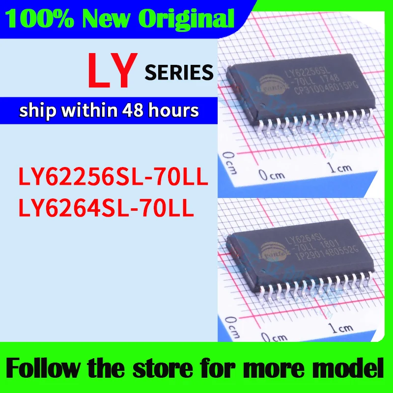 LY62256SL-70LL LY6264SL-70LL 고품질 신규