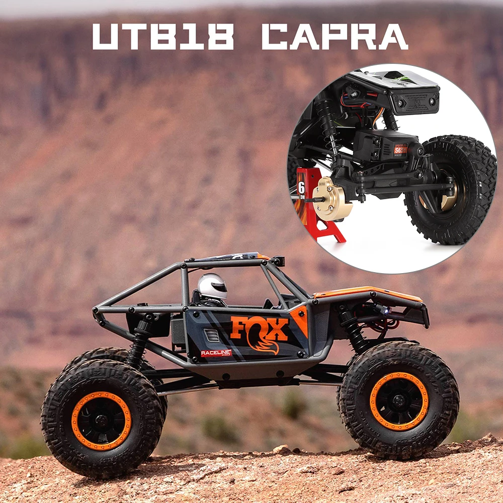 Axspeed Messing Buitenste Portal Covers Contragewicht Voor 1/18 Axiale UTB18 Capra Buggy Upgrade Onderdelen