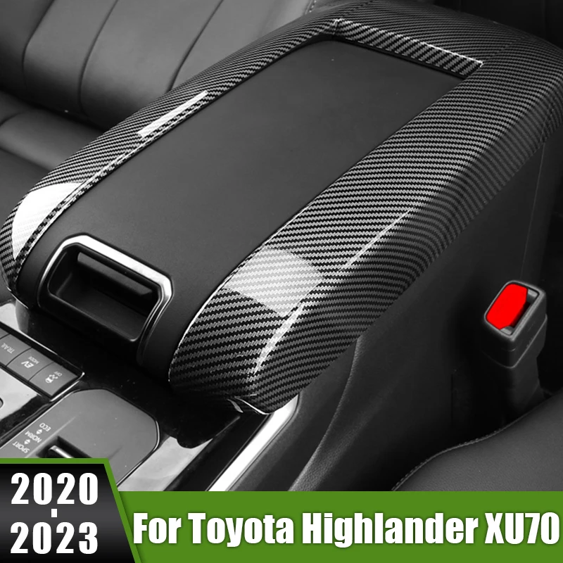 

Гибридный подлокотник из АБС-пластика для Toyota Highlander XU70 Kluger 2020 2021 2022 2023