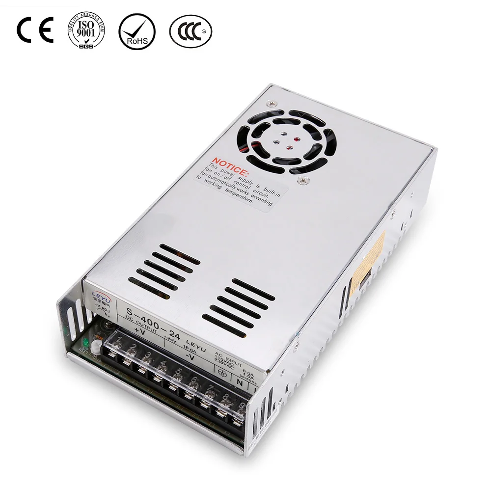 400W 36V 11A Single Output Switching power supply for CCTV camera LED Strip light AC to DC SMPS