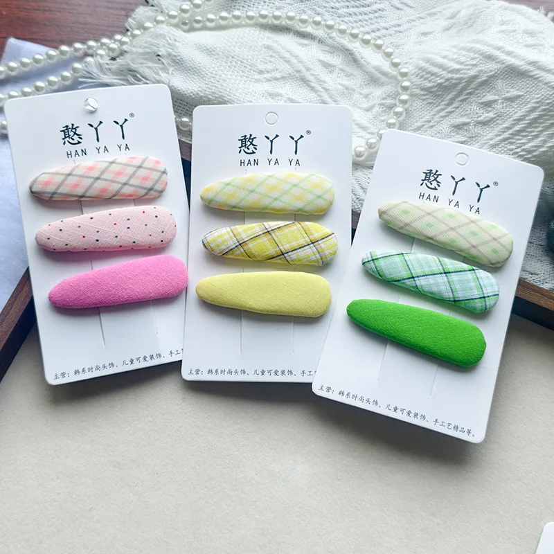 3 قطعة/المجموعة مقاطع الشعر للفتيات الجانب كليب الملونة طباعة الطفل بوبي دبوس الصيف الاطفال Hairgrip لطيف الأطفال إكسسوارات الشعر هدايا