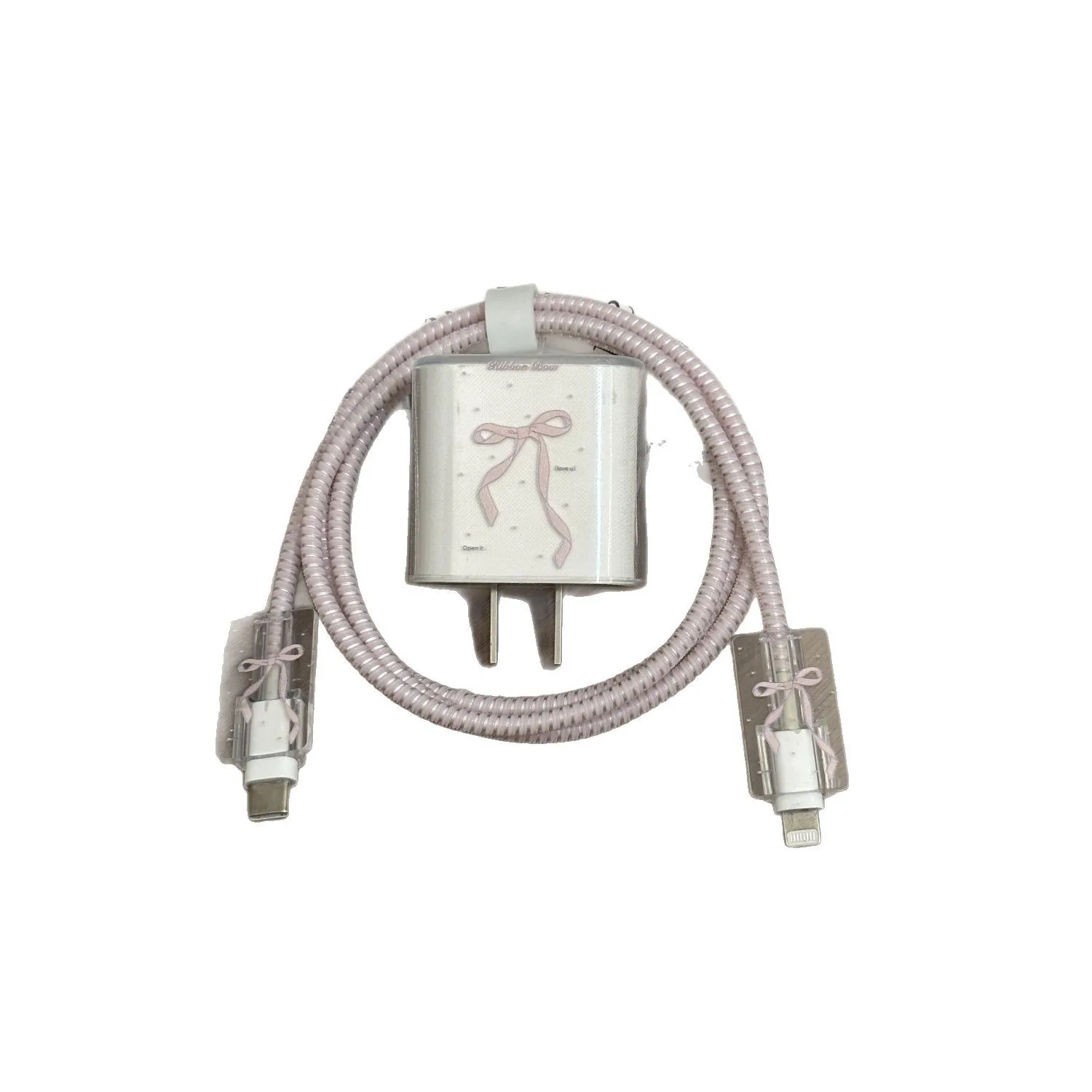 

Wind bow is suitable for Apple 20w charger protective cover charging head cover data cable wire bite device to prevent breakage