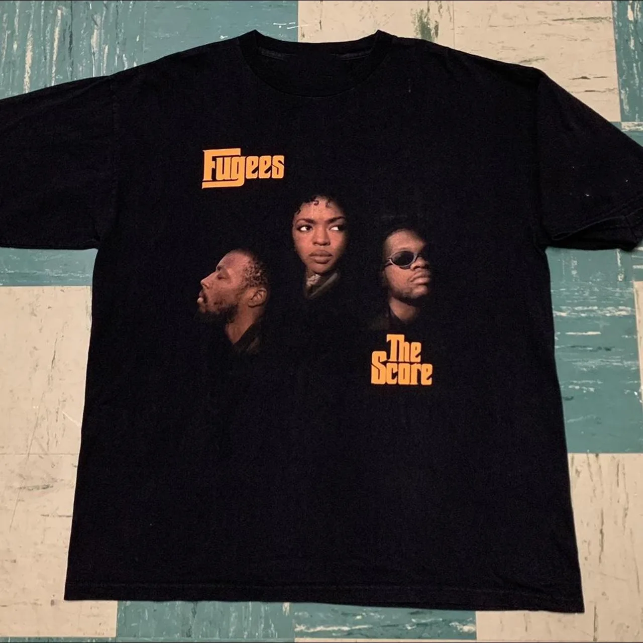 1996 Fugees The Score Tour Band Short Sleeve Gift for Fan S-2345XL T-shirt