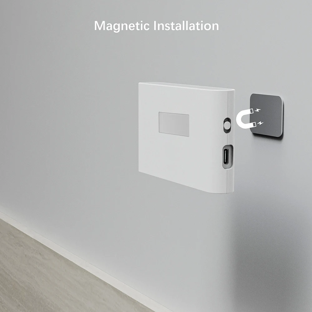 Smart Home Night Light Lamp Rechargeable for Bedroom, Motion Sensor Kids Room Decoration Light with USB Charging