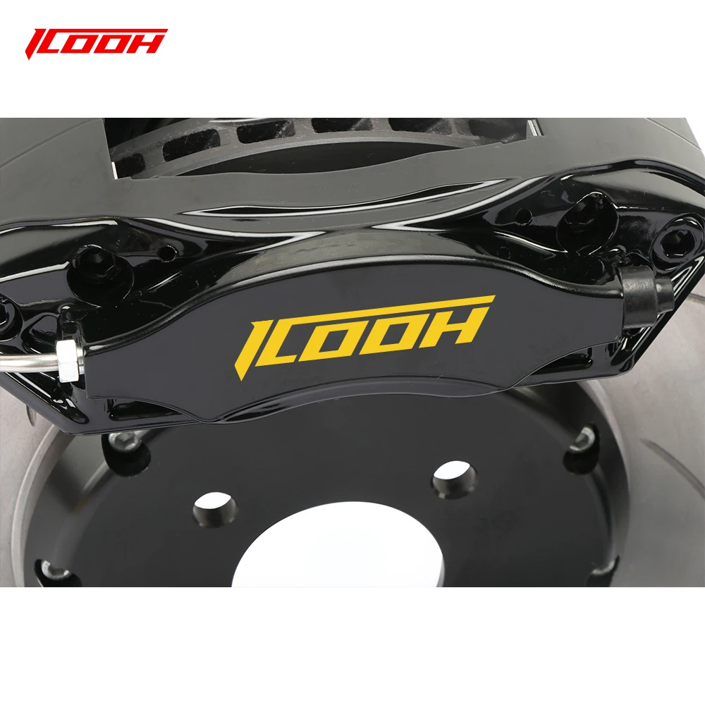 Icoh personalizza 4 Pot kit pinza freno grande in lega di alluminio ricambio Auto per Honda Accord Civic EP3 FK7