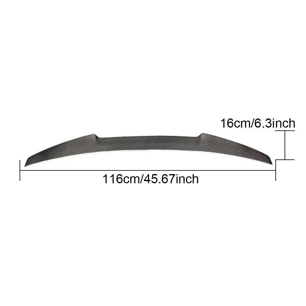 

Задний спойлер E46 из углеродного волокна, задний спойлер багажника, крыло для BMW E46 3 серии 4-DR, седан 1998-2005 гг.