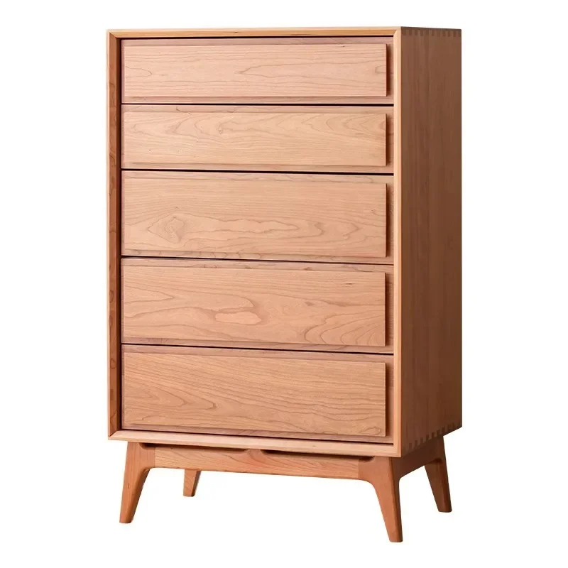 

Bedroom all solid wood storage cabinet, living room sofa TV cabinet next to wall drawer locker