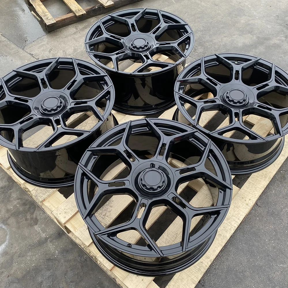 Penjualan Langsung Pabrik Velg Mobil Aluminium 6061-T6 Custom 21 Inci Velg Monoblock Tempa