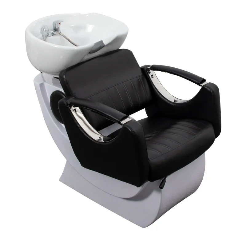 

Barber Shop Bed Shampoo Chair Hair Wash Ergonomics Lounge Hairdressing Shampoo Chair Stylist Luxury Massageador Furniture