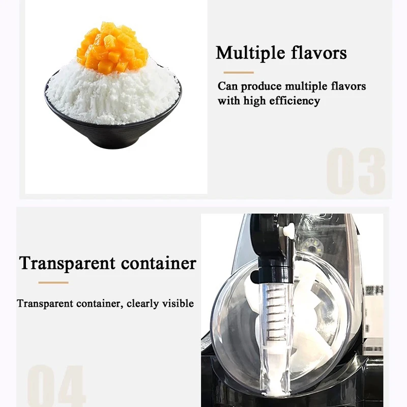 آلة ذوبان الثلج ذات الأسطوانة المزدوجة 2L * 2 آلة طين تجارية أوتوماتيكية بالكامل عالية الإنتاج لاستخدام البار #6