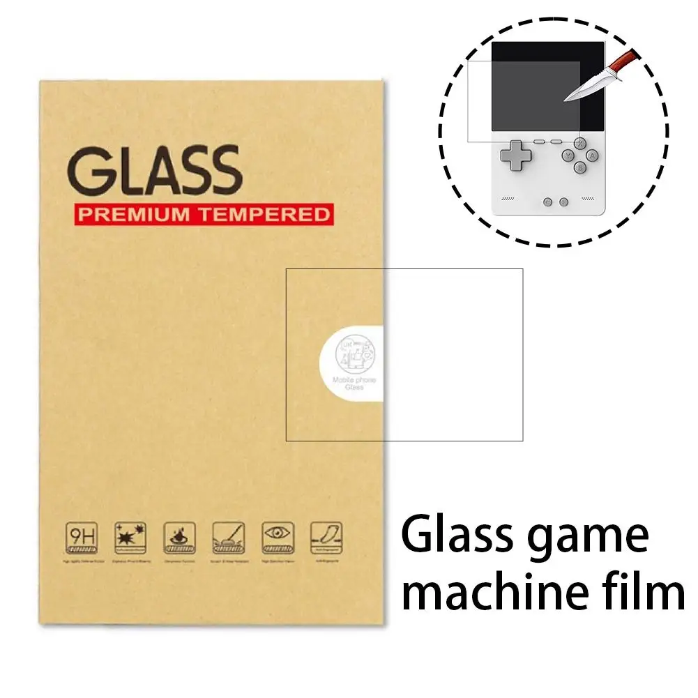 1 Pack Screen Protectors For Trimui Brick Game Console Protective Film TG3040 Handheld 9H HD Tempered Film Screen Anti-fall Y9W5