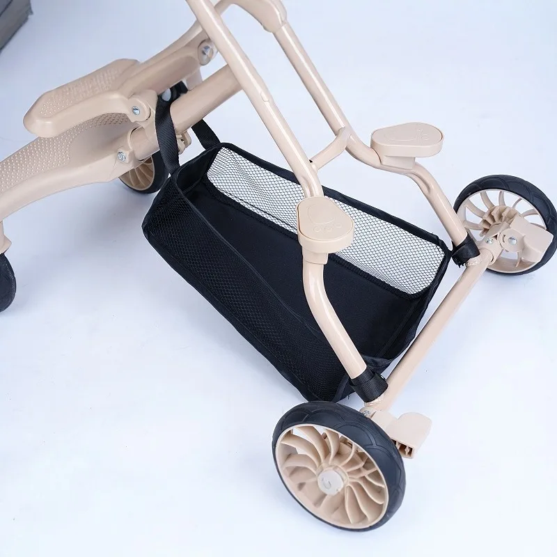 

Универсальная подвесная сетчатая сумка-органайзер для детской коляски: корзина для хранения подгузников, салфеток, игрушек и аксессуаров