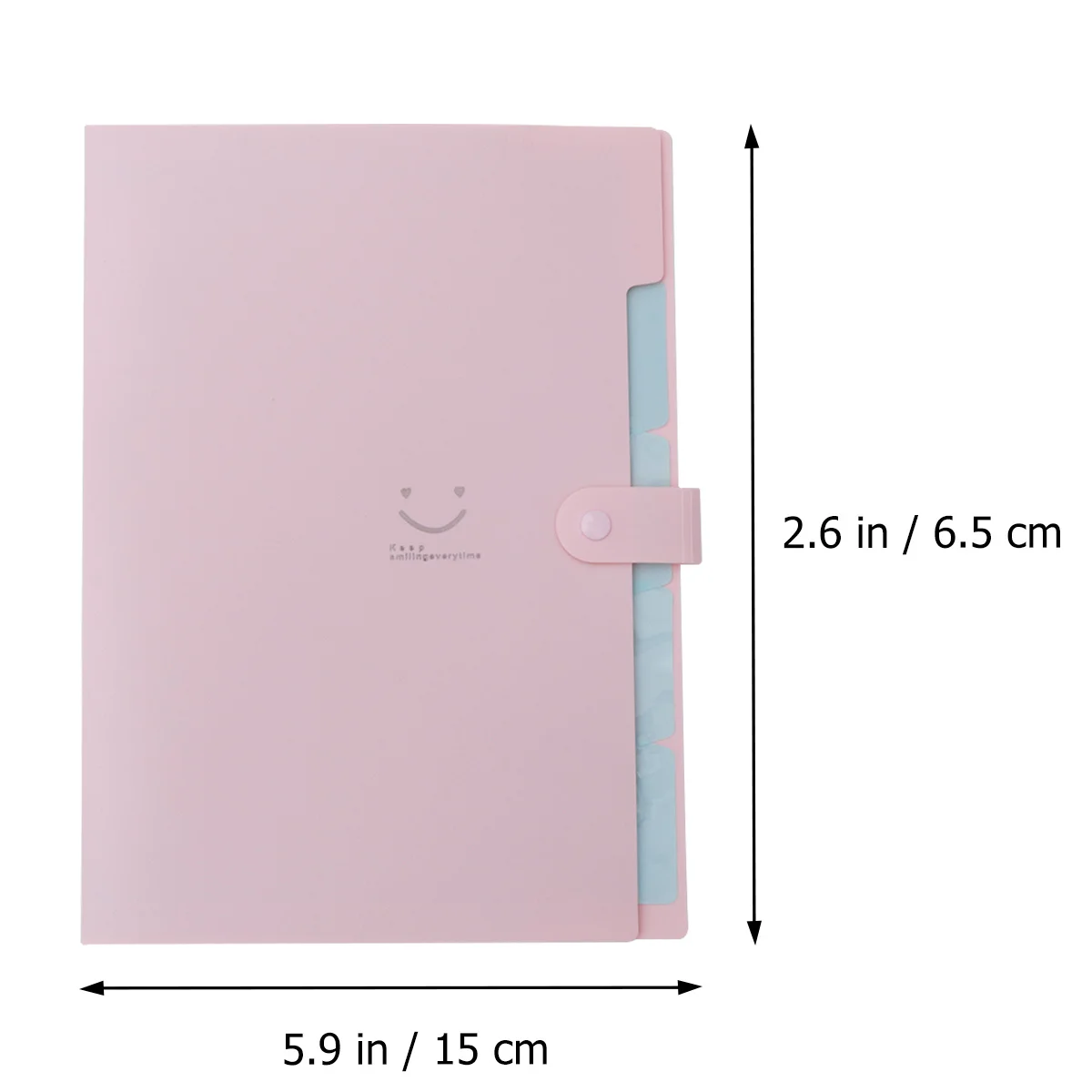 Cartella di file A4 da 2 pezzi in plastica multistrato con pagine inserite, organizer per documenti leggero per cartella di file A4 per casa, ufficio scolastico