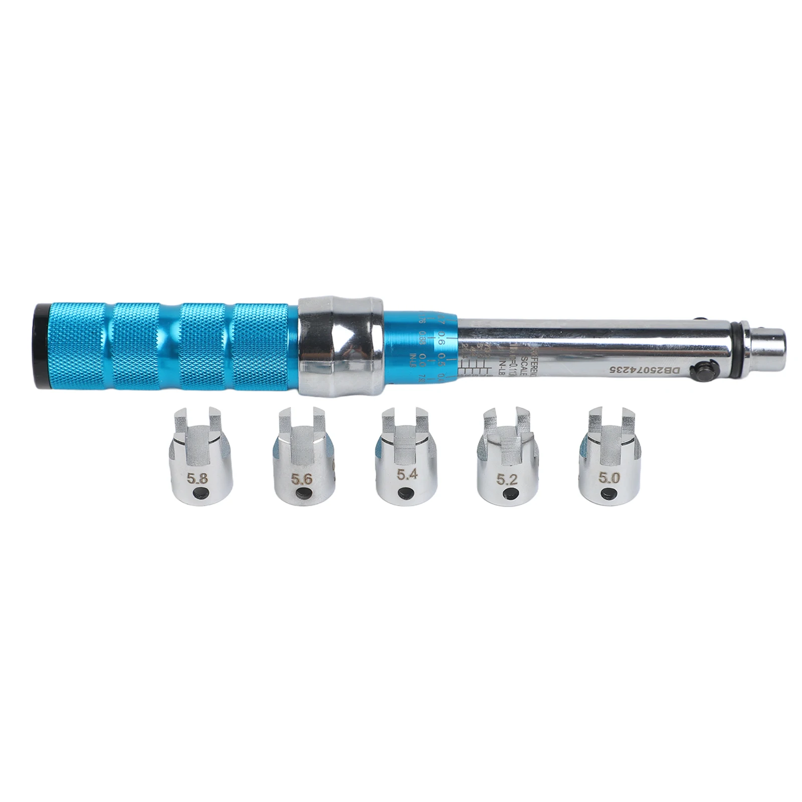 For Motorcycle Spoke Torque Wrench 210 NM Set with 10 Heads Ideal for Accurate Torque Measurement on Dirt Bikes