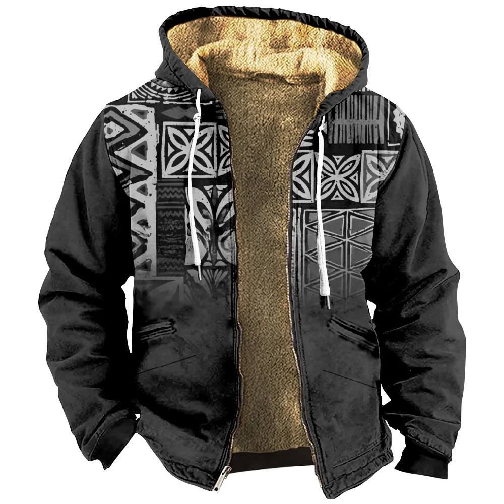 

Men's Casual Camouflage Sports Sweatshirt Long Sleeve Zipper Hooded Jacket Coat