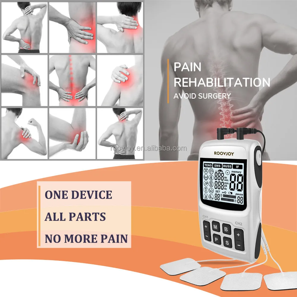 TENS+EMS+RUSS+IF New Products 2022 Unique Best Selling Medical Device TENS Machine