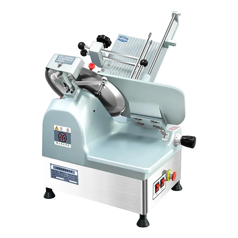 Commercial meat planer Desktop automatic electric slicer, multi-functional beef roll lamb roll slicing