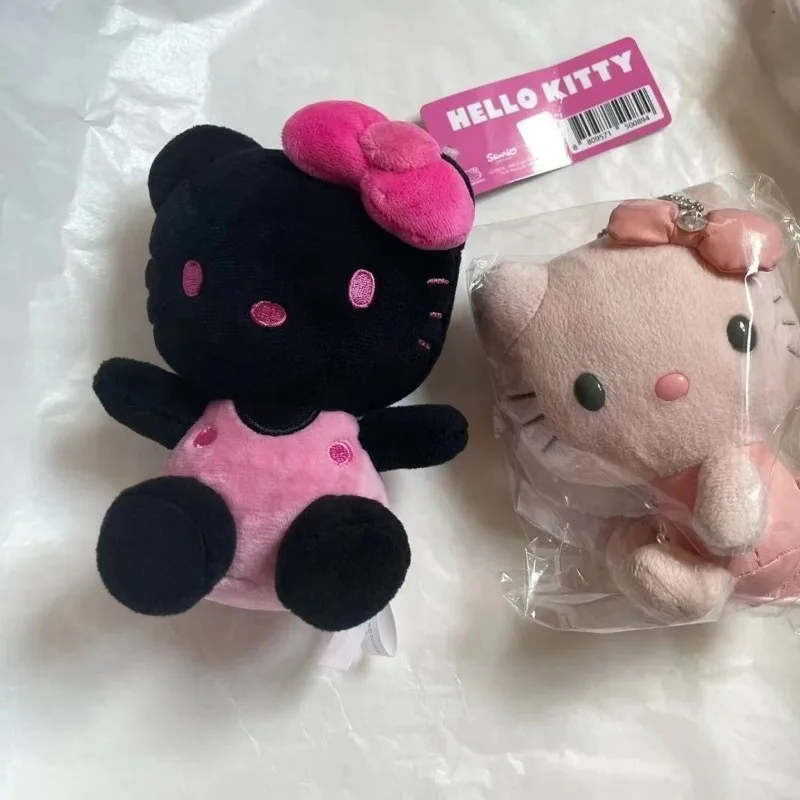 Sanrio Hello Kitty Pluszowa lalka Kreskówka Anime Śliczny KT Kot Plecak Wisiorek Moda Zabawki dla dzieci Dekoracja pokoju dziewczęcego Prezenty świąteczne