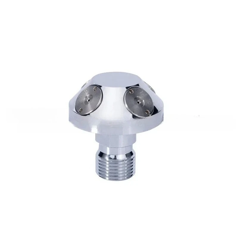 Fire extinguishing thread brass plating main body small nozzle high pressure open spray dust suppression system fine