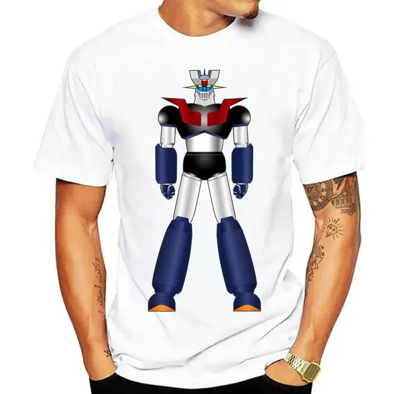 White Mecha  Z M7 Anime Shin Classic Manga Robot Movie T Shirt  men clothing  oversized graphic t shirts  harajuku funny