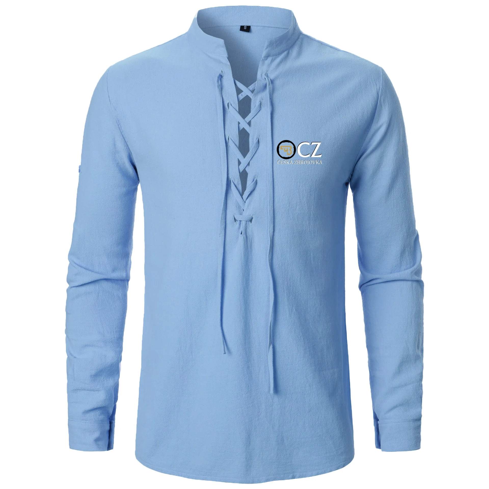 Рубашка мужская с длинным рукавом