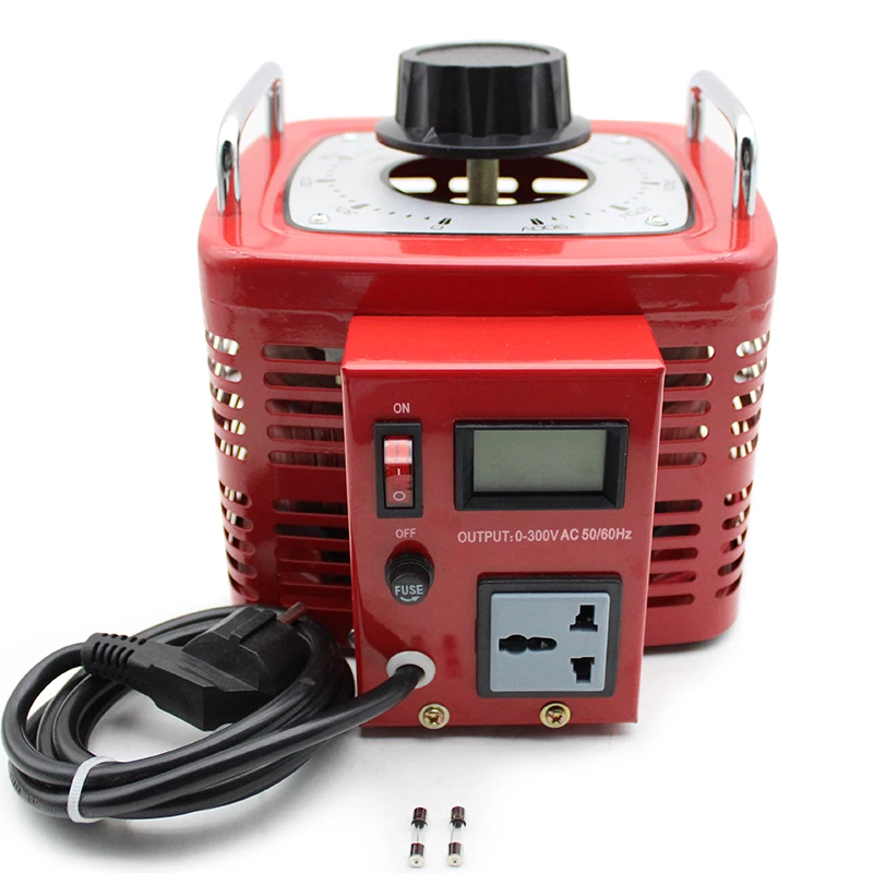 

500W 0.5 KW 220V Variac Variable Transformer Voltage Regulator single-phase adjustable 0-300V AC regulating power supply