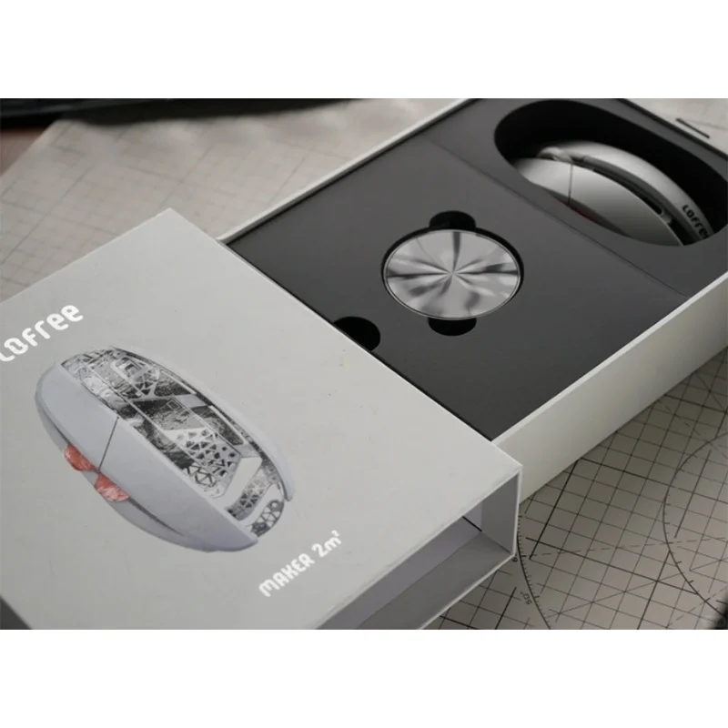 Mouse Gaming Nirkabel Bluetooth Tri Mode Lofree Hypace Baru Sensor Paw3950 8k Untuk Laptop Desktop Aksesoris Gaming