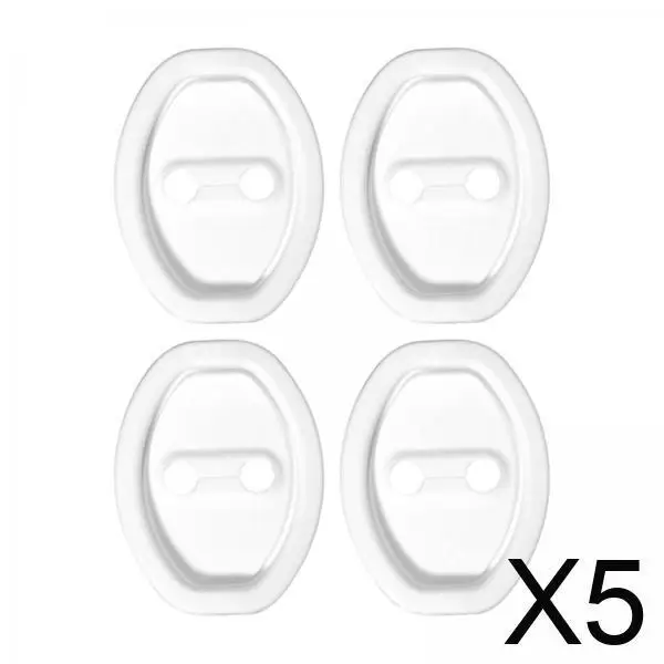 Replacement Spare Parts Car Door Lock Covers Silicone Protector Universal Fit Auto Accessories for SUV Sedan