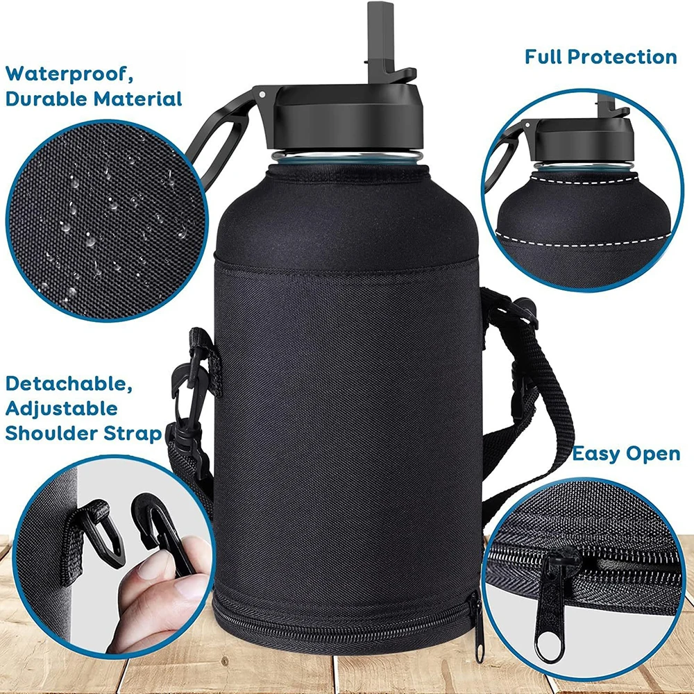 64oz 128oz Spor Su Şişesi Tutu - Sports Water Bottle Insulated incelemesi ve fiyatı