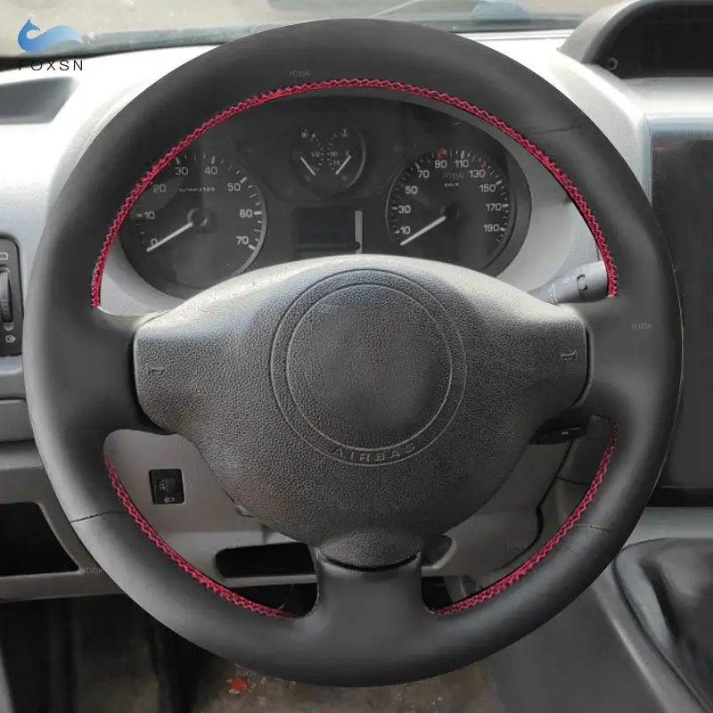Steering Wheel Leather Cover Trim For Peugeot 207 2006-2014 Expert Partner For Citroen Berlingo 2008-2016 Jumpy Toyota Proace
