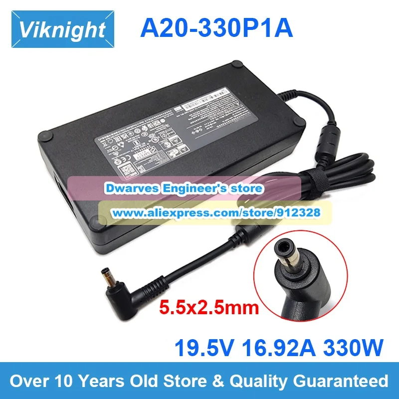 Genuine 330W A20-330P1A for Chicony AC Adapter A330A012P for Medion Erazer Beast X30 Predator Helios 300 N20C11 N20C3 N22C3