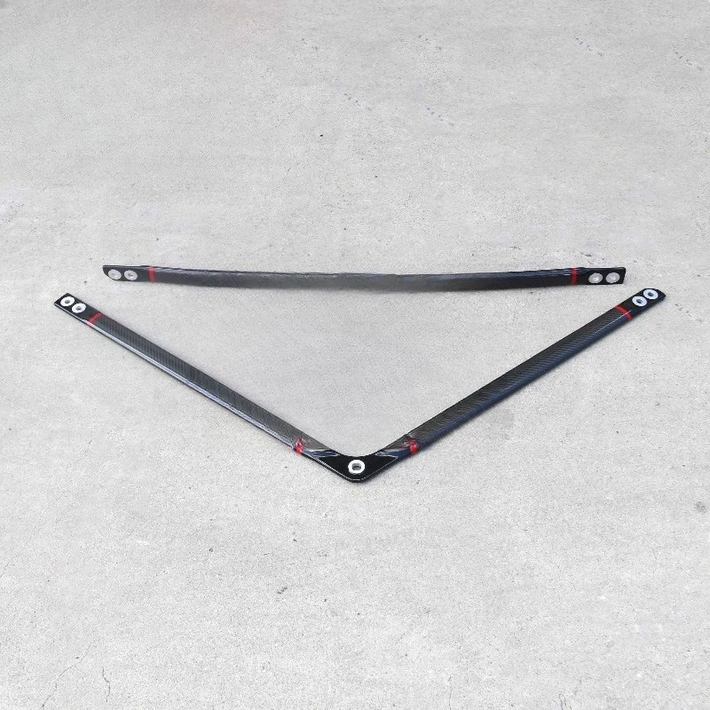 High quality dry carbon fiber G80 M3 G82 M4 engine, strut bracket tower dry carbon exhaust pipe